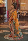 Irawati By Kreshva Lux P.V. Silk H.b. Luxury Printed Saree Suppliers In India
